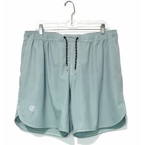 Legends Luka Mens Shorts XL Mint Pocket Drawstring Elastic Waist Breathable Logo